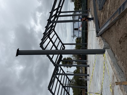 Project LIFT structural erection